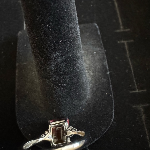 Natural Watermelon Doublet Quartz 925 Sterling Silver NWOT - Picture 9 of 10